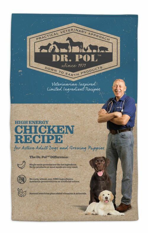 Dr. Pol High Energy Chicken Recipe for Active Dogs and Growing Puppies