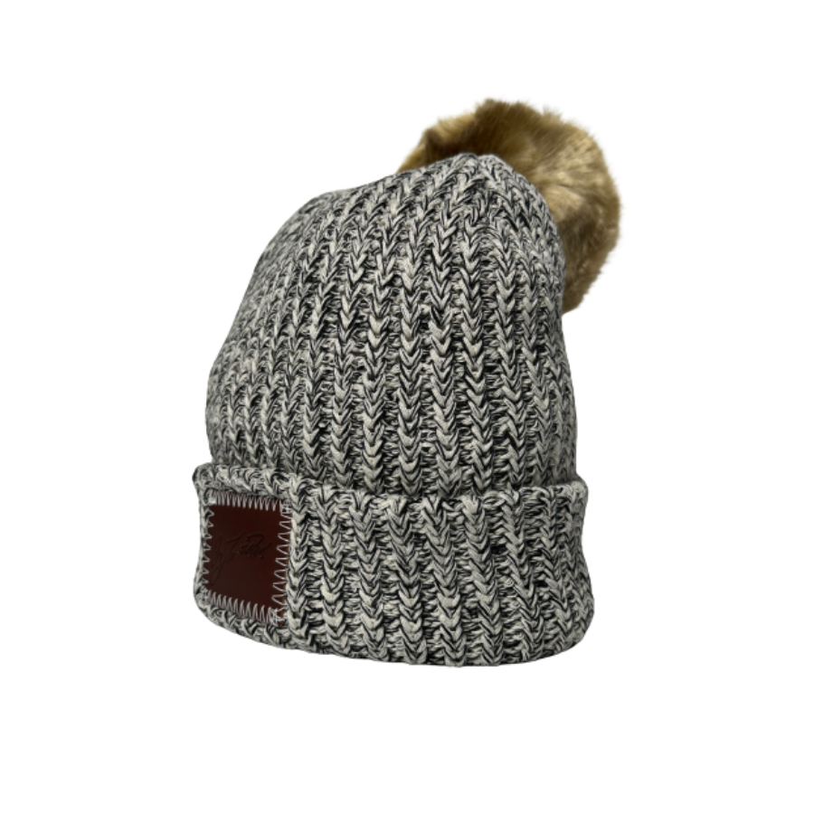 Dr. Pol Signature Beanie by Love Your Melon – Black Speckled - thumbnail 5